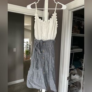 MINE white and black dress - size small